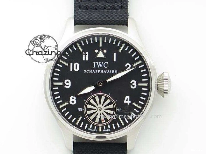 MIROTIME 0415 Versatile Big Pilot Real PR IW502703 SS YLF 1:1 Best Edition Blue Dial On Calfskin Strap A 7226